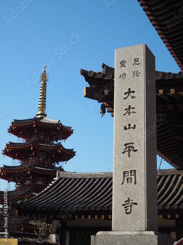 Kawasaki Daishi Heikenji Temple in Japan photo
