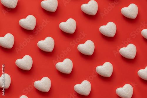 valentines day love pattern minimal background