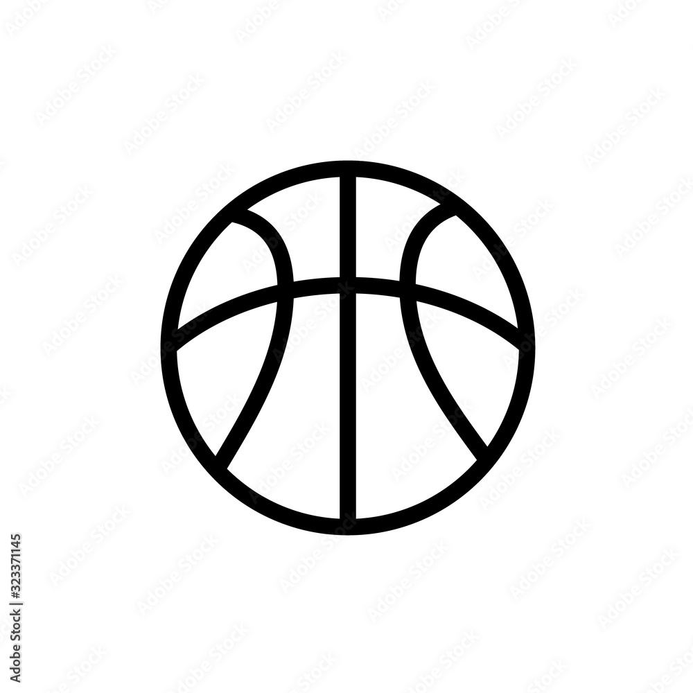 basketball icon vector basketball icon vector