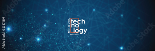 Internet connection, abstract sense of science and technology graphic design. Vector illustration