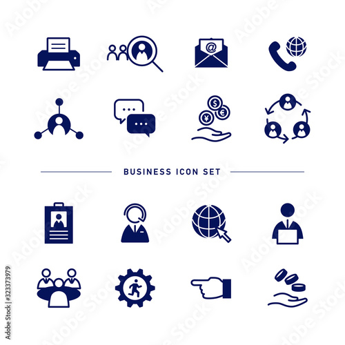 BUSINESS ICON SET