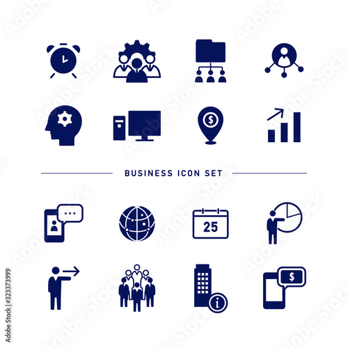 BUSINESS ICON SET