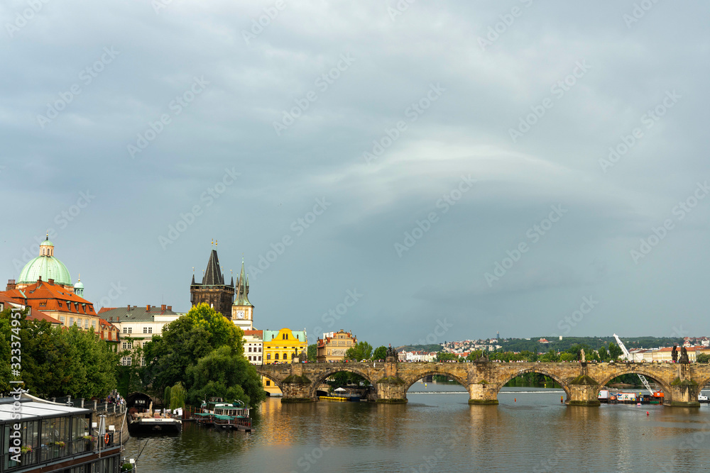 Naklejka premium Bridge of Prague 