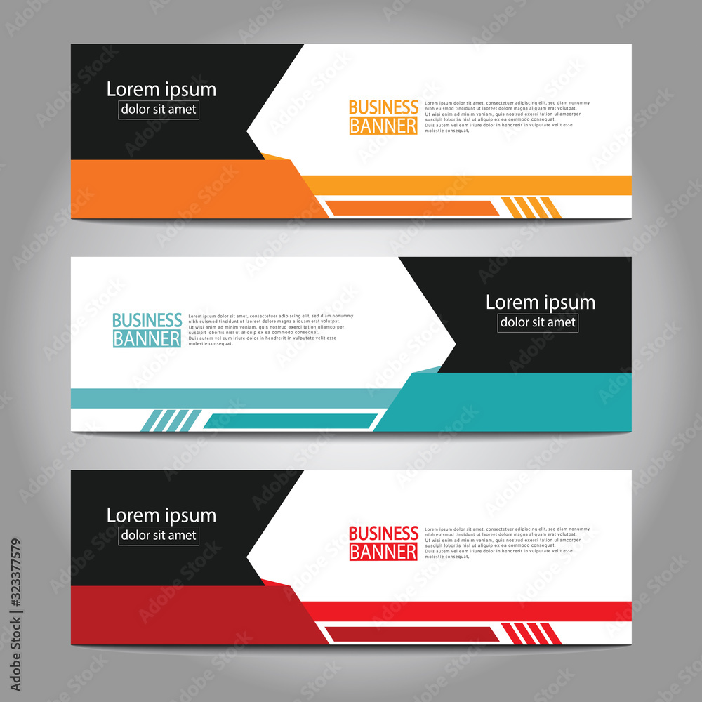 Vector abstract design web banner template. Web Design Elements - Header Design. Abstract geometric web banner template on grey background.Modern banner. Vector abstract design web banner template. Web Design Elements - Header Design. Abstract geometric web banner template on grey background.Modern banner.