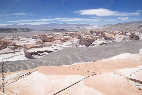 The pumice stone field at the Puna de Atacama  Argentina