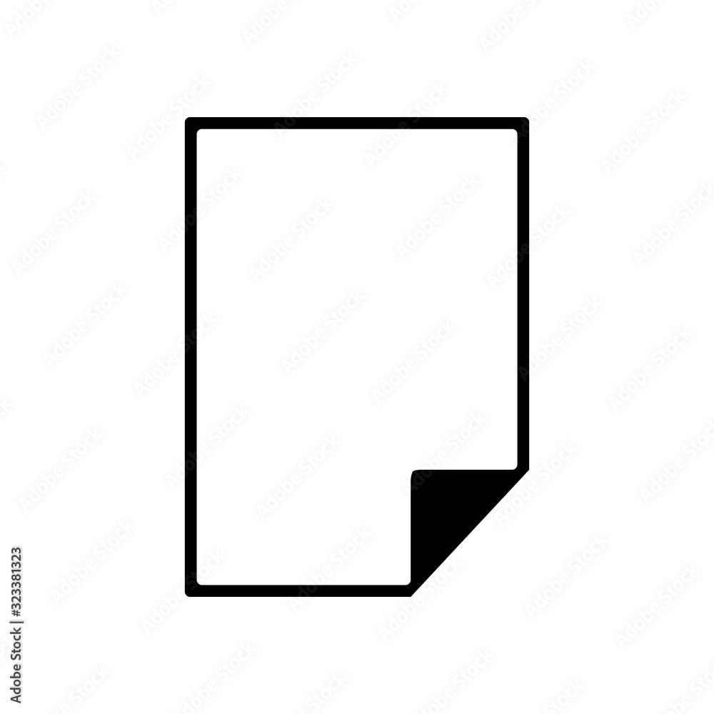 paper icon vector paper icon vector