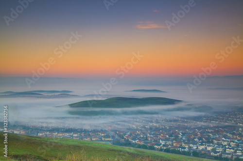 Morning Fog in Tri-Valley