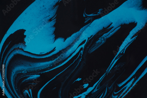 Wallpaper Mural Beautiful abstract background. Acrylic paints. Aqua menthe. Marble texture. Contemporary art. Marbleized effect. Acrylic painting Torontodigital.ca