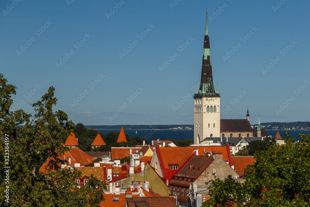 Street in the old town of Tallinn, Estonia Street in the old town of Tallinn, Estonia