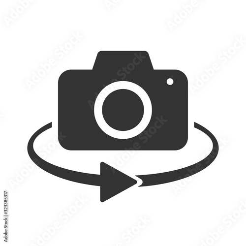 Camera switch icon, Professional, pixel perfect icons optimized for both large and small resolutions.