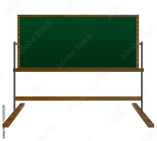 足付き黒板フレーム（木製・緑の黒板）
