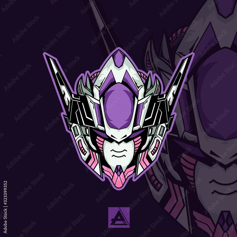 Vecteur Stock Barbatos Gundam with Frieza Mode and Color Scheme | Adobe ...