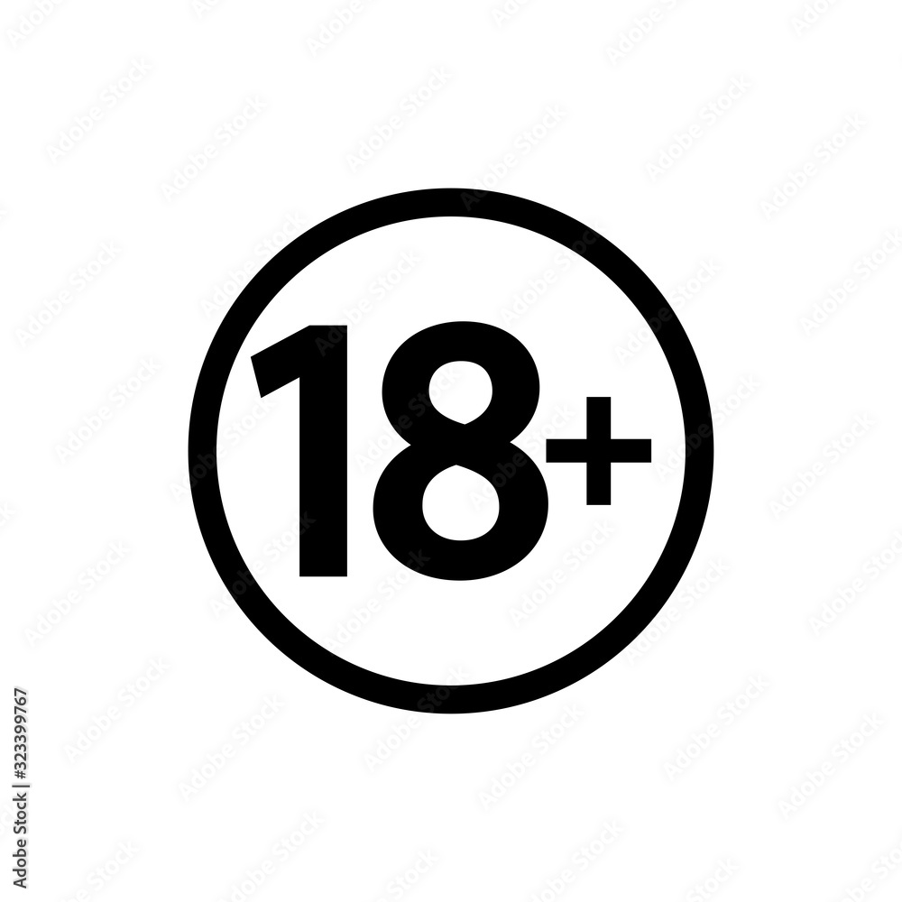 18+ icons Age restricted icon icons 18+ icons Age restricted icon icons