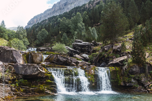 Waterfalls in Monte Perdido