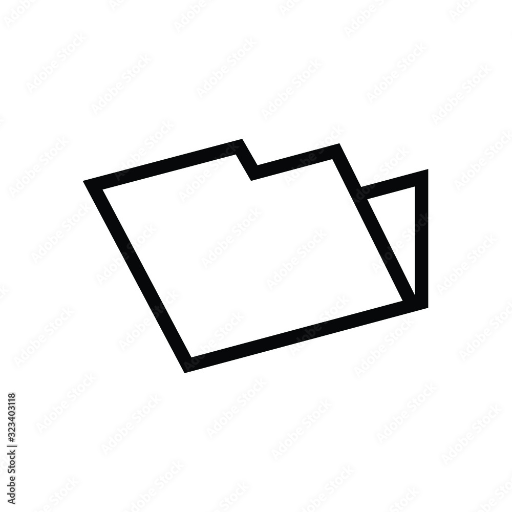 Folder Icon Flat for your web site design, app, logo, UI. Folder Icon Flat for your web site design, app, logo, UI.