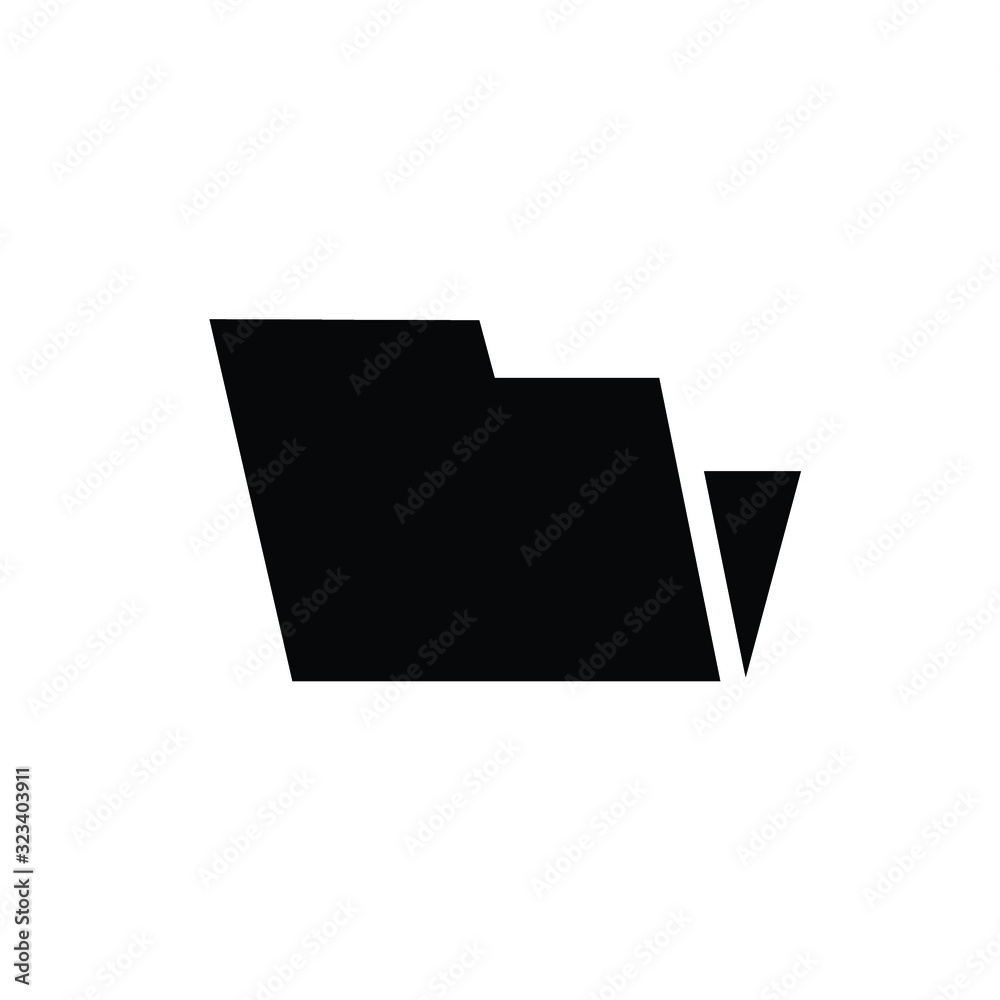 Folder Icon Flat for your web site design, app, logo, UI. Folder Icon Flat for your web site design, app, logo, UI.
