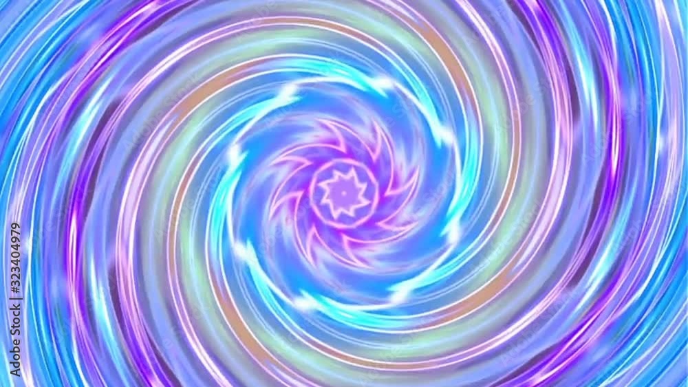 An abstract colorful background in the middle that spins An abstract colorful background in the middle that spins