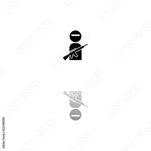 Raider icon flat