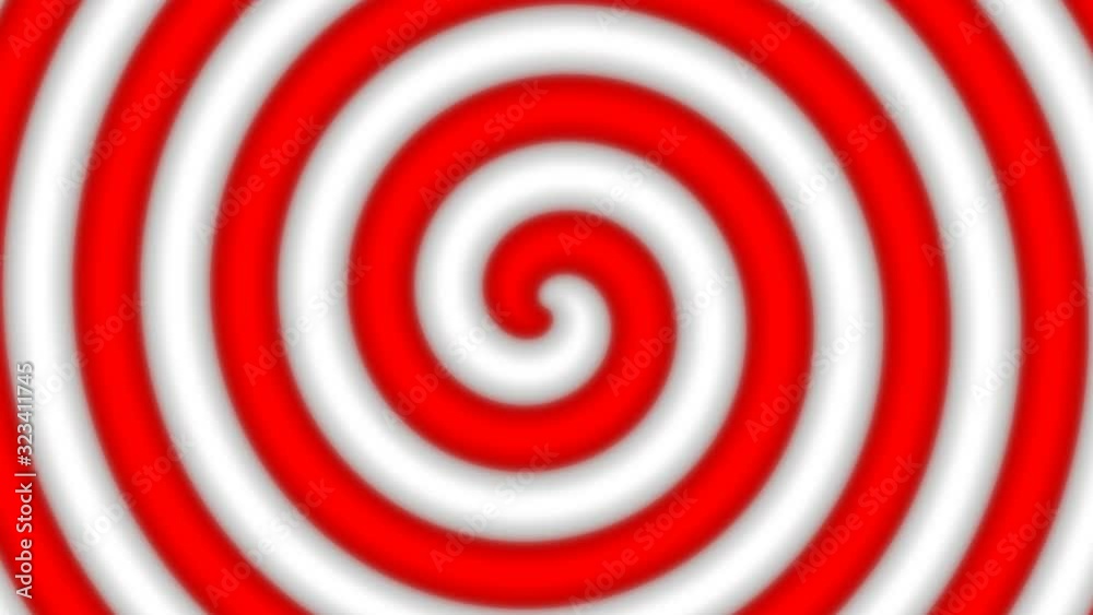 beautiful animation of a spinning red and white spiral beautiful animation of a spinning red and white spiral