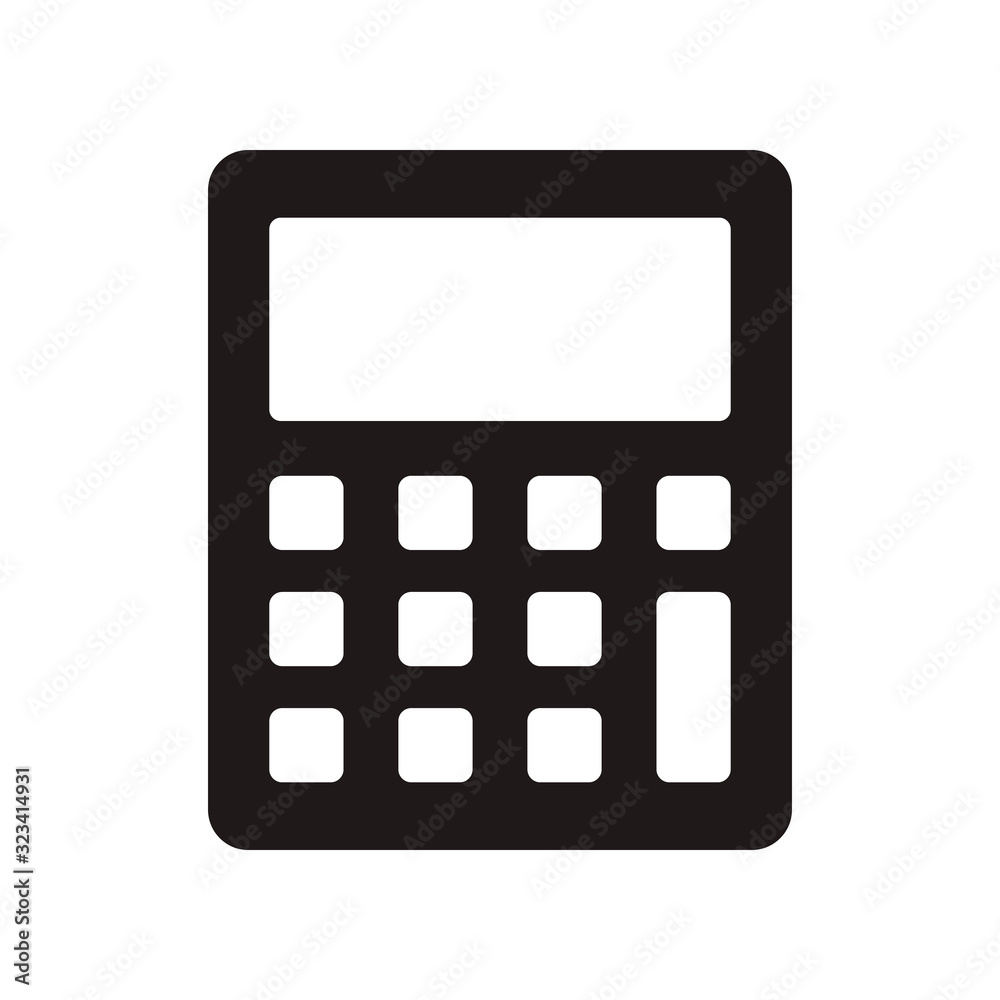 Calculator icon in trendy flat style design. Vector graphic illustration. Suitable for website design, logo, app, and ui. EPS 10. Calculator icon in trendy flat style design. Vector graphic illustration. Suitable for website design, logo, app, and ui. EPS 10.