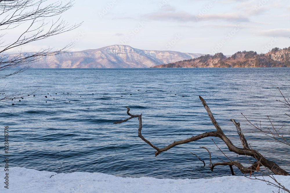 Towada Hachimantai National Park in winter