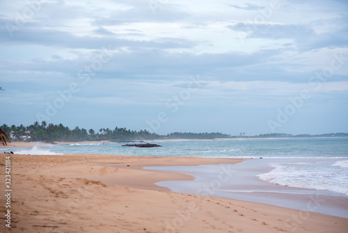 Sunset in the beach of Tangalle  Sri Lanka.