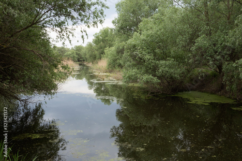 Here it is a still waters.