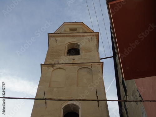 Cervo ligure, Italy – 02/13/2020: The village of Cervo on the Italian Riviera in the province of Imperia, Liguria, Italy photo