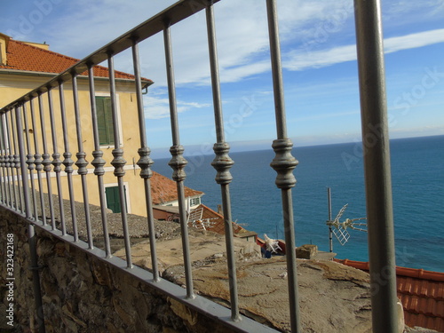 Cervo ligure, Italy – 02/13/2020: The village of Cervo on the Italian Riviera in the province of Imperia, Liguria, Italy photo