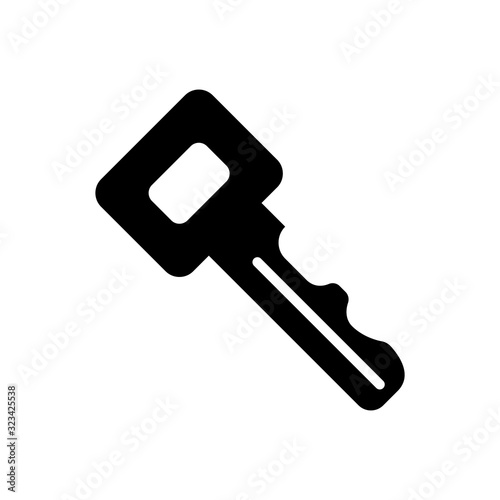 motorcycle lock icon collection, trendy style