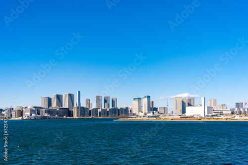 お台場と東京湾 © daimath