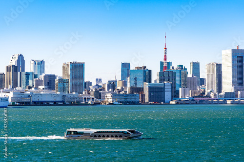 お台場と東京タワー © daimath