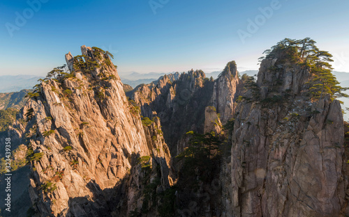 Mount Huangshan (Yellow mountain) in Anhui province, China