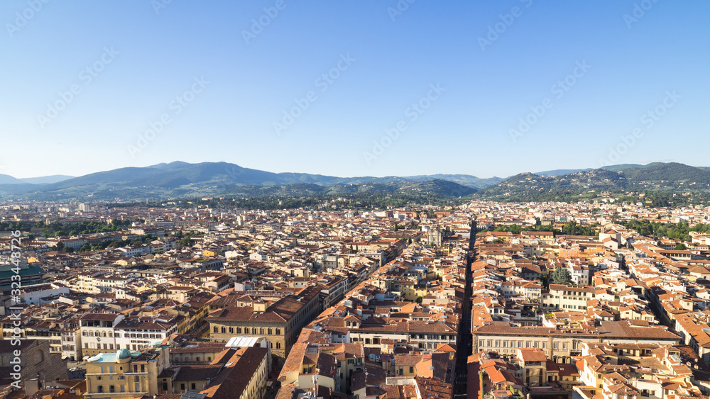 Views of the Firenze city