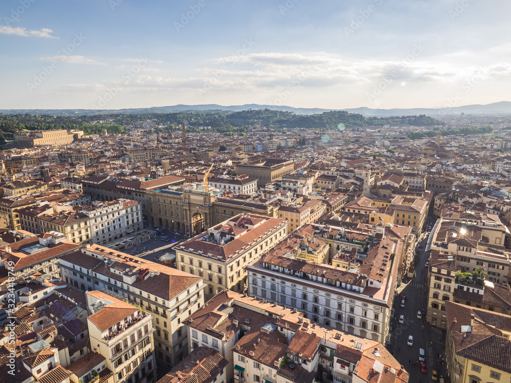 The Firenze roofs