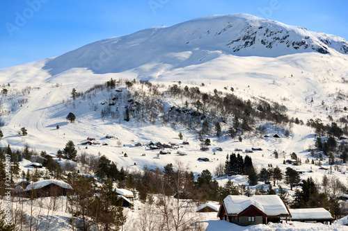 Winter idyll at Ski centre Stryn. © Arild