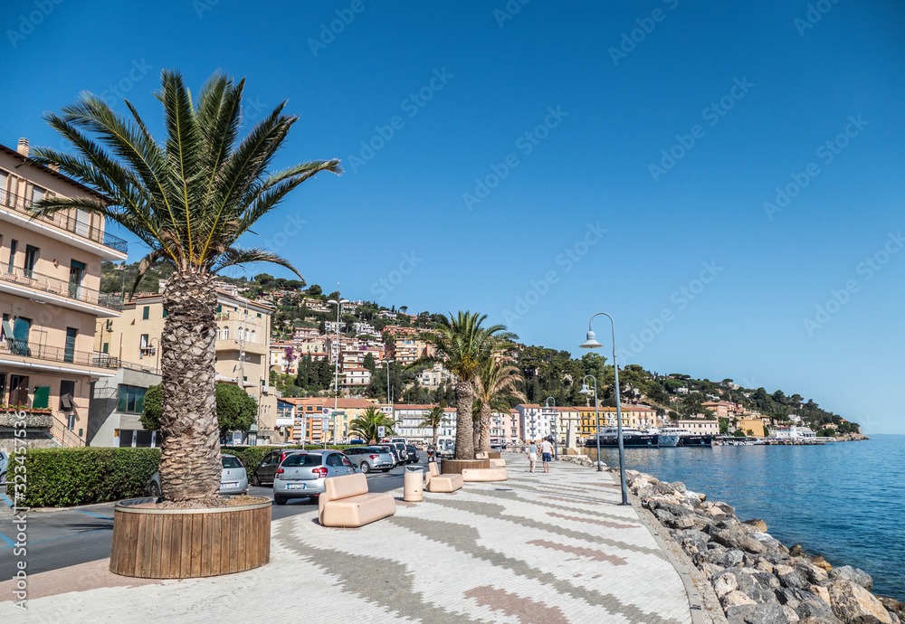 Fototapeta premium waterfront of Porto Santo Stefano