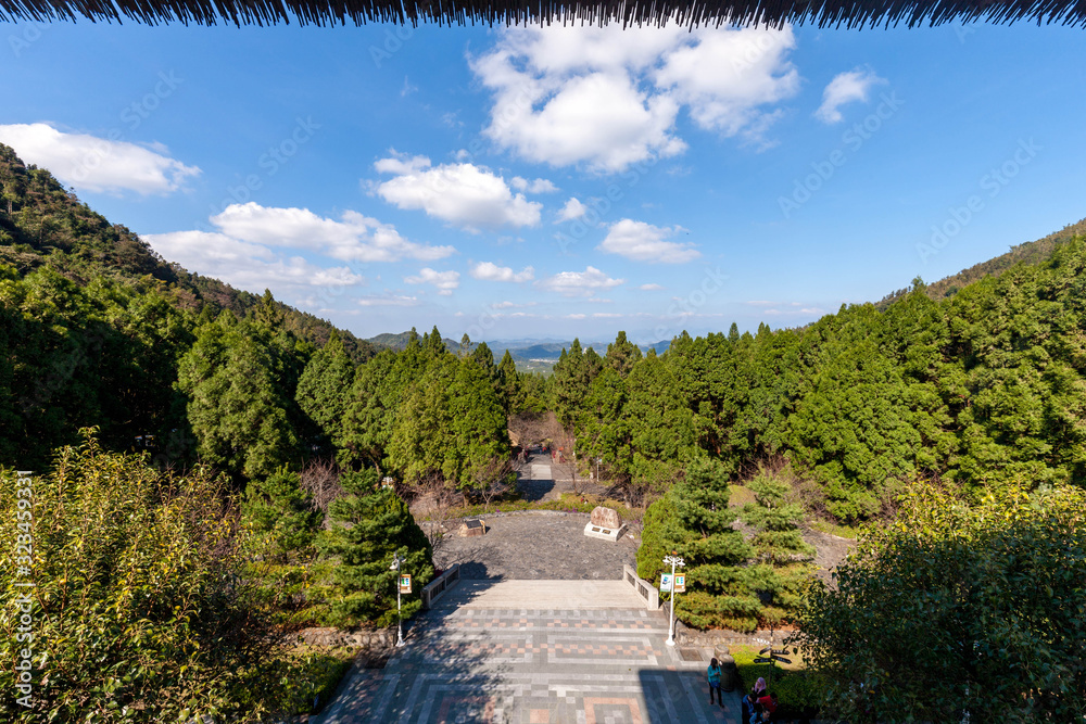Fototapeta premium Landscape of formosan Aboriginal Culture Village.