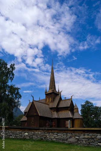 Stave church in Lom © jstuij