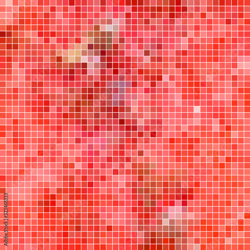 abstract vector square pixel mosaic background