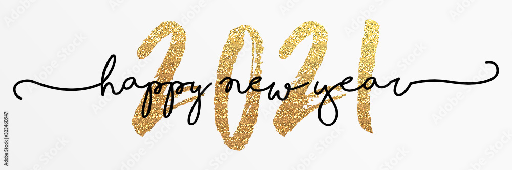Obraz 2021 - happy new year 2021