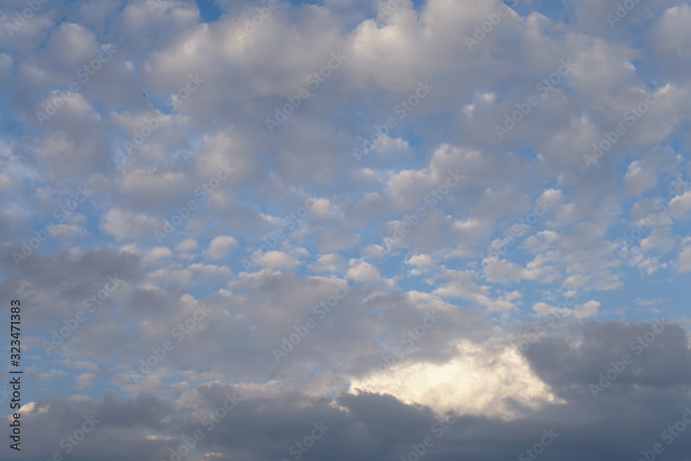 Fototapeta premium sky pink and blue colors.sky abstract background