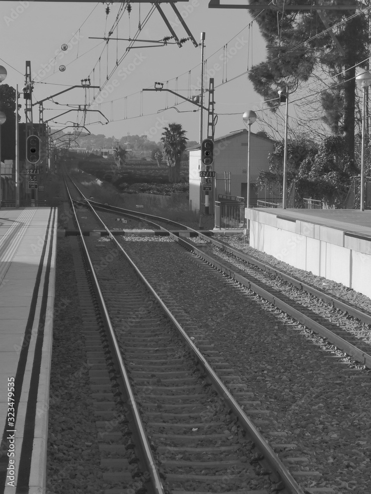 Valencia train gray