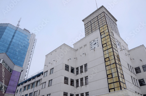 The post office building, built in the style of Stalinist constructivism. photo