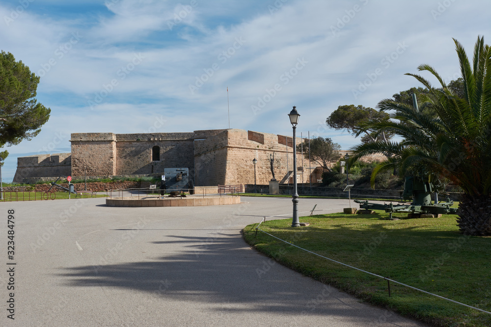 Obraz premium Museo historico Militar Castillo de San Carlos En palma de Mallorca