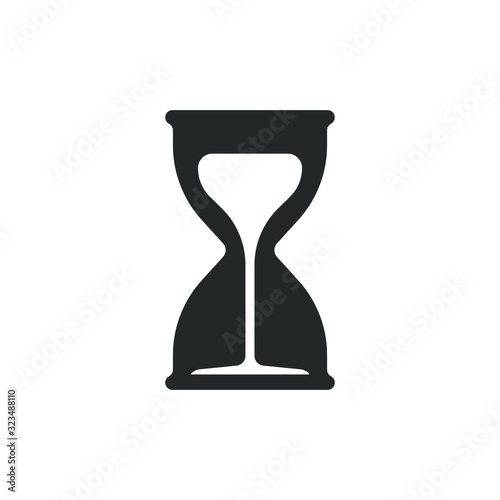 hourglass isolated on white background
