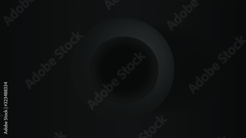 Black abstract background for web sites, covers, banners, flyers, headlines, landing pages, etc. Vector design.