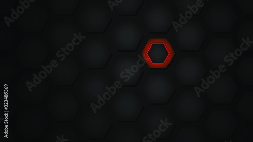 Black abstract background for web sites, covers, banners, flyers, headlines, landing pages, etc. Vector design.