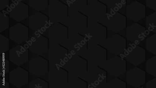 Black abstract background for web sites, covers, banners, flyers, headlines, landing pages, etc. Vector design.