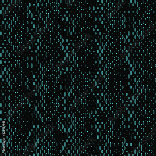 matrix binary abstract background digital vector design